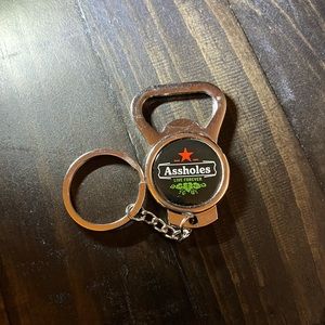 ALF Bottle Opener Keychain (Heineken logo type)